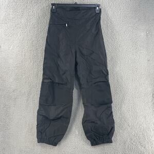 Marmot Thunderlight Pants Womens Sz M Black Full Side Zip Snow Ski